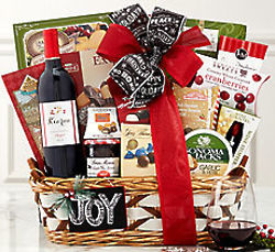 Kiarna Vineyards Merlot Season's Greetings Gift Basket