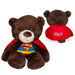 Personalized Superman Plush Teddy Bear
