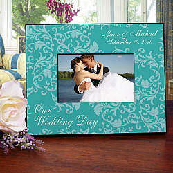 Personalized Wedding Day Picture Frame
