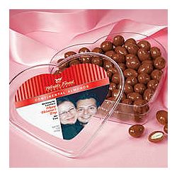 Chocolate Almonds Heart Box