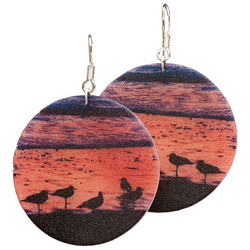 Sunset Seagulls Earrings
