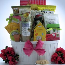Taste of Summer Gourmet and Gardening Gift Basket