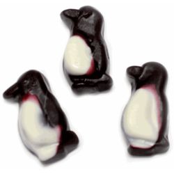 6 Pounds of Peachy Black and White Penguin Candies