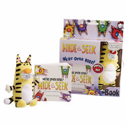 Hide and Seek: Interactive Plush Toy And Book
