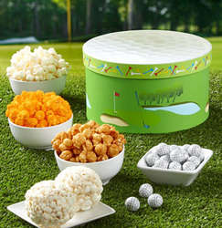 Golf Themed Popcorn Gift Box