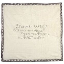 Blessings From Above Baby Blanket