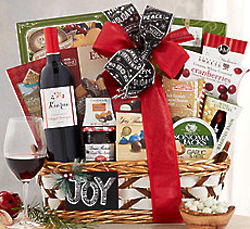 Kiarna Vineyards Cabernet Season's Greetings Gift Basket