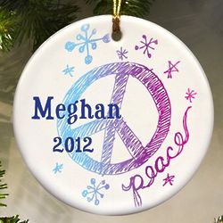 Personalized Kid's Christmas Ornament