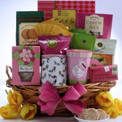 Warm Thoughts Summer Coffee and Tea Gift Basket