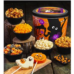 Spooky Spider Snack Assortment in Gift Tins