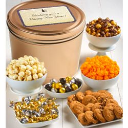 Snack Assortment in Gold Tin