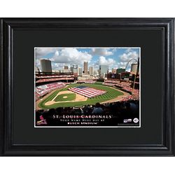 St. Louis Cardinals MLB Stadium Personalized Framed Print