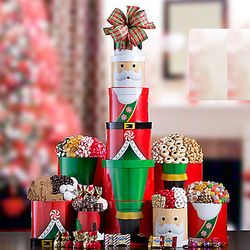Deluxe Santa Claus Chocolate and Sweets Gift Tower