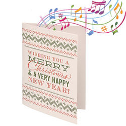 Endless Singing Christmas Joke Greeting Card