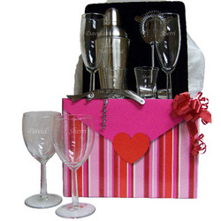 Valentine's Day Personalized Beverage Gift Set
