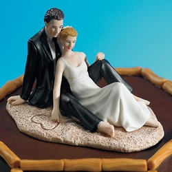 Beach Wedding Cake Topper