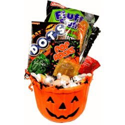 Pumpkin Trick-or-Treat Halloween Candy Pail