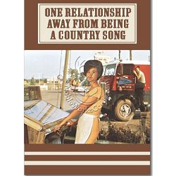 Country Song Birthday Greeting Card