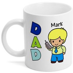 Custom Character Personalized Dad Mug
