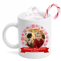 Personalized Holiday Photo Mug