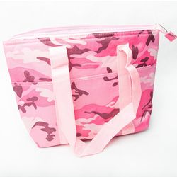 Pink Camouflage Lunch Tote