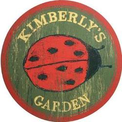 Personalized Ladybug Garden Sign