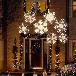 Snowflake Outdoor Christmas Lightshow Projector