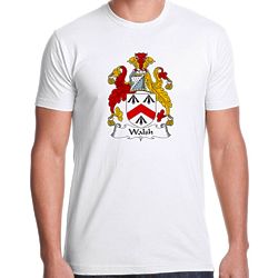 Walsh Coat of Arms Family Crest Men's T-Shirt
