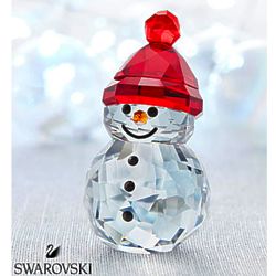 Swarovski Snowman Figurine