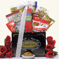 Thank You Gourmet Sweets & Snacks Gift Basket