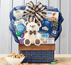 Bear Hugs Thinking of You Gift Basket