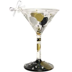 Celebration Mini Martini Ornament