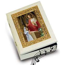 Cathedral Edition First Communion Music Box