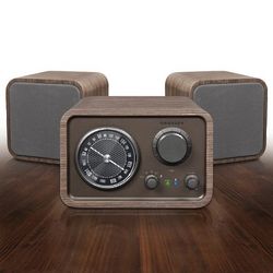 Crosley Trio Bluetooth Radio and Speakers