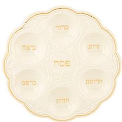 Lenox Judaic Blessings Seder Plate