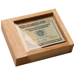 Wood Cash Out Puzzle Box