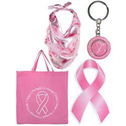 Show Your Support Pink Ribbon Tote Bag