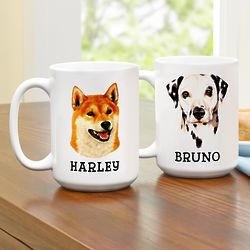 Personalized Dog Breed Ceramic Mug