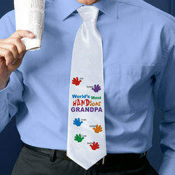 Most HANDsome Personalized Neck Tie