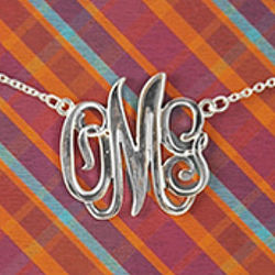 OMG Monogram Necklace
