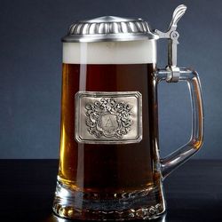 Royal Crest Personalized Beer Stein