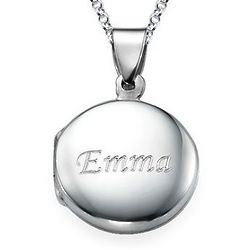 Sterling Silver Personalized Locket