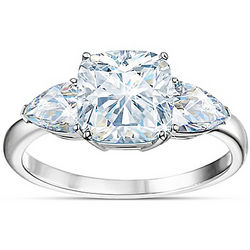 Crown Jewel-Inspired Royal Legacy 5-Carat Diamonesk Ring