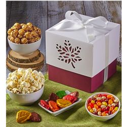 Autumn Elegance Snacks and Sweets Gift Box