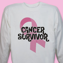Any Ribbon Cancer Survivor Long Sleeve Shirt