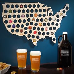 American Heroes Personalized Beer Lover Gift Set