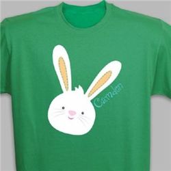 Personalized Easter Bunny T-Shirt for Kids