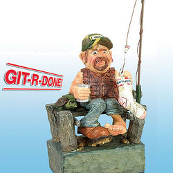 Larry the Cable Guy Fisherman