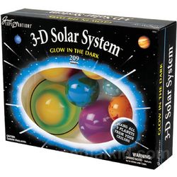 3D Glow in the Dark Solar System