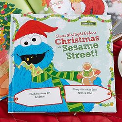 Personalized Sesame Street 'Twas The Night Before Christmas Book